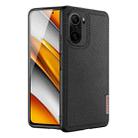 For Xiaomi Mi 11i / Poco F3 / Redmi K40 / K40 Pro DUX DUCIS Fino Series PU + TPU Protective Case(Black) - 1