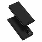 For Samsung Galaxy A22 4G(EU Version) DUX DUCIS Skin Pro Series Horizontal Flip PU + TPU Leather Case with Holder & Card Slots(Black) - 1