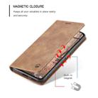 For Xiaomi Mi 11 Lite CaseMe 013 Multifunctional Horizontal Flip Leather Case, with Card Slot & Holder & Wallet(Brown) - 5