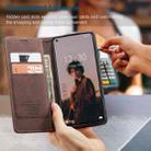 For Xiaomi Mi 11 Lite CaseMe 013 Multifunctional Horizontal Flip Leather Case, with Card Slot & Holder & Wallet(Coffee) - 4