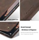 For Xiaomi Mi 11 Lite CaseMe 013 Multifunctional Horizontal Flip Leather Case, with Card Slot & Holder & Wallet(Coffee) - 7