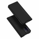 For OPPO OPPO A54 5G / A74 5G DUX DUCIS Skin Pro Series Horizontal Flip PU + TPU Leather Case with Holder & Card Slots(Black) - 1