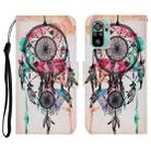 For Xiaomi Redmi Note 10 4G Coloured Drawing Pattern Horizontal Flip PU Leather Case with Holder & Card Slots & Wallet & Lanyard(Wind Chimes) - 1