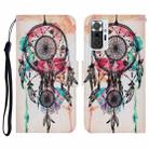 For Xiaomi Redmi Note 10 Pro Coloured Drawing Pattern Horizontal Flip PU Leather Case with Holder & Card Slots & Wallet & Lanyard(Wind Chimes) - 1