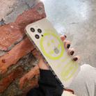 Shockproof Side Painting Expression Pattern Transparent TPU Protective Case For iPhone 11 Pro Max(Angry) - 1