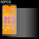 For Xiaomi Poco M2 Reloaded 50 PCS 0.26mm 9H 2.5D Tempered Glass Film - 1