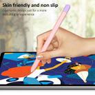 Liquid Silicone Stylus Pen Protective Case for Samsung Galaxy Tab S6 Lite P610 / P615(Black Red) - 7