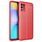 For Honor Play 5T Litchi Texture TPU Shockproof Case(Red) - 1