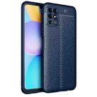 For Honor Play 5T Litchi Texture TPU Shockproof Case(Blue) - 1