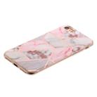 For iPhone SE 2020 & 8 & 7 Hot Stamping Geometric Marble IMD Craft TPU Protective Case(Hexagon) - 5