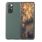 For Xiaomi Mi Mix Fold Genuine Leather Lambskin Texture Folding Protective Case(Green) - 1