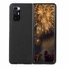 For Xiaomi Mi Mix Fold Genuine Leather Lambskin Texture Folding Protective Case(Black) - 1