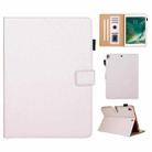 Hair Silky Texture Solid Color Horizontal Flip Leather Case with Holder & Card Slots & Photo Frame & Anti-Skid Strip For iPad 9.7 2018 / 2017(Gold) - 1