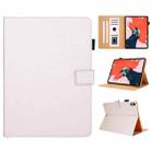 Hair Silky Texture Solid Color Horizontal Flip Leather Case with Holder & Card Slots & Photo Frame & Anti-Skid Strip For iPad Pro 11 inch(Gold) - 1