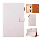 Hair Silky Texture Solid Color Horizontal Flip Leather Case with Holder & Card Slots & Photo Frame & Anti-Skid Strip For Samsung Galaxy Tab S5E 10.5 T720 / T725(Gold) - 1