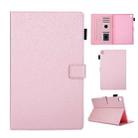 Hair Silky Texture Solid Color Horizontal Flip Leather Case with Holder & Card Slots & Photo Frame & Anti-Skid Strip For Samsung Galaxy Tab S5E 10.5 T720 / T725(Rose Gold) - 1