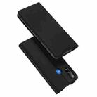 For Motorola Moto E7 Power DUX DUCIS Skin Pro Series Horizontal Flip PU + TPU Leather Case with Holder & Card Slots(Black) - 1