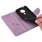For Nokia 5.4 Butterfly Flower Pattern Horizontal Flip Leather Case with Holder & Card Slots & Wallet(Light Purple) - 7