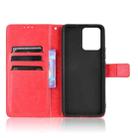 For OPPO Realme 8 4G / Realme 8 Pro 4G Crazy Horse Texture Horizontal Flip Leather Case with Holder & Card Slots & Lanyard(Red) - 4