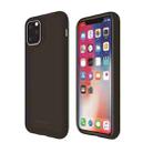 For iPhone 11 MOLANCANO Shockproof Solid Color Silica Gel Protective Case(Black) - 1