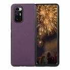 For Xiaomi Mi Mix Fold Genuine Leather Folding Protective Case(Purple) - 1