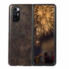 For Xiaomi Mi Mix Fold Business Style Leather Protective Case(Brown) - 1