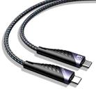 FLOVEME YXF218027 PD 100W 20V/5A Type-C / USB-C to Type-C / USB-C Data Cable, Length: 1m - 1