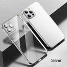 For iPhone 12 mini Anti-fingerprint Frosted Electroplating Protective Case with Camera Film (Silver) - 2