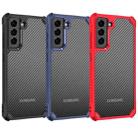 Carbon Fiber Acrylic Shockproof Protective Case For Samsung Galaxy S21+ 5G(Black) - 7