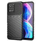 For OPPO Realme 8 Pro Thunderbolt Shockproof TPU Protective Soft Case(Black) - 1