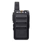 1 Pair RETEVIS RT19 PMR446 16CHS Two Way Radio Handheld Walkie Talkie, EU Plug(Black) - 1