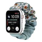 Butterfly Pattern Hair Ring Cloth Watch Band For Apple Watch Ultra 49mm / Series 8&7 45mm / SE 2&6&SE&5&4 44mm / 3&2&1 42mm(D) - 1