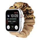 Butterfly Pattern Hair Ring Cloth Watch Band For Apple Watch Ultra 49mm / Series 8&7 45mm / SE 2&6&SE&5&4 44mm / 3&2&1 42mm(G) - 1