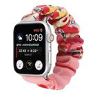 Butterfly Pattern Hair Ring Cloth Watch Band For Apple Watch Ultra 49mm&Watch Ultra 2 49mm / Series 9&8&7 45mm / SE 3&SE 2&6&SE&5&4 44mm / 3&2&1 42mm(N) - 1