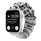 Butterfly Pattern Hair Ring Cloth Watch Band For Apple Watch Series 9&8&7 41mm / SE 3&SE 2&6&SE&5&4 40mm / 3&2&1 38mm(C) - 1