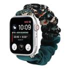 Butterfly Pattern Hair Ring Cloth Watch Band For Apple Watch Series 8&7 41mm / SE 2&6&SE&5&4 40mm / 3&2&1 38mm(I) - 1