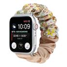 Butterfly Pattern Hair Ring Cloth Watch Band For Apple Watch Series 9&8&7 41mm / SE 3&SE 2&6&SE&5&4 40mm / 3&2&1 38mm(P) - 1