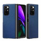 For Xiaomi Mi Mix Fold Foldable Protective Case, Pattern:Cross Pattern(Blue) - 1