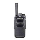 1 Pair RETEVIS RT68 2W 16CHS FRS Two Way Radio Handheld Walkie Talkie, US Plug(Black) - 1