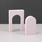 Cuboid Door Combo Kits Geometric Cube Solid Color Photography Photo Background Table Shooting Foam Props (Pink) - 1