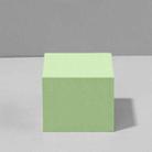 7 x 7 x 6cm Cuboid Geometric Cube Solid Color Photography Photo Background Table Shooting Foam Props (Green) - 1