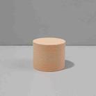 7.6 x 6cm Cylinder Geometric Cube Solid Color Photography Photo Background Table Shooting Foam Props(Flesh Color) - 1