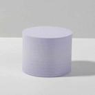 7.6 x 6cm Cylinder Geometric Cube Solid Color Photography Photo Background Table Shooting Foam Props (Purple) - 1