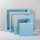 Cube Embedded Combo Kits Geometric Cube Solid Color Photography Photo Background Table Shooting Foam Props (Light Blue) - 1