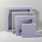 Cube Embedded Combo Kits Geometric Cube Solid Color Photography Photo Background Table Shooting Foam Props (Purple) - 1