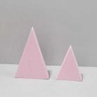 2 x Triangles Combo Kits Geometric Cube Solid Color Photography Photo Background Table Shooting Foam Props (Pink) - 1