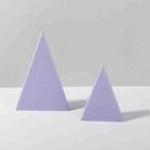 2 x Triangles Combo Kits Geometric Cube Solid Color Photography Photo Background Table Shooting Foam Props (Purple) - 1