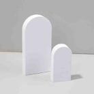 2 x Door Combo Kits Geometric Cube Solid Color Photography Photo Background Table Shooting Foam Props(White) - 1
