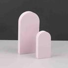 2 x Door Combo Kits Geometric Cube Solid Color Photography Photo Background Table Shooting Foam Props (Pink) - 1