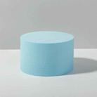 10 x 6cm Cylinder Geometric Cube Solid Color Photography Photo Background Table Shooting Foam Props (Light Blue) - 1